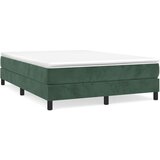 The Living Store Box spring postelja z vzmetnico temno zelen 140x190 cm žamet - Box Spring Postelja, (21492610) | Shoptok.si