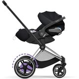 Cybex ram i sedalni deo za ePriam 4.0,black chrome | Eponuda.ba