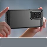 Techsuit Carbon Silicone ovitek za Honor 200 Lite – črna | Shoptok.si