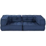  Modularna sofa 3 pcs Indigo 140 x 70 x 36 cm Tkanina | shoptok.hr