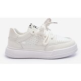 Boto Women's White Faux Leather Sneakers Avanalis | shoptok.hr