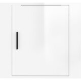  Zidni noćni ormarić bijeli visokog sjaja 50x36x47 cm | Eponuda.com