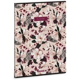 Ars Una flowery pink ekstra spajalica kvadratična bilježnica A/4 | shoptok.hr