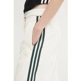 Adidas Velur hlače Velvet bež barva, KF2303 | Shoptok.si