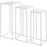 Mömax Set Stojal Za Rože Blackburn, Bela, Jeklo, 3 Kos | Shoptok.si