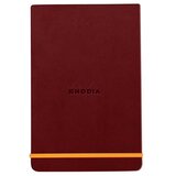  Notes 9x14, Rhodiarama, diktando crte, tvrdi uvez, bordo Slike