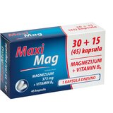 Maxi Mag 375mg 30+15 kapsula Cene