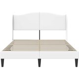  Krevetna konstrukcija Bijela 120 x 200 cm Umjetna koža | shoptok.hr