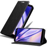 Cadorabo Ohišje, združljivo z LG K40 v nočna črna - Zaščitni ovitek z magnetnim zapiranjem, stoječo funkcijo in režo za kartice, (20558052) | Shoptok.si