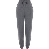 Trendyol Anthracite Loose Jogger High Waist Cut Out Detailed Thick Knitted Sweatpants | shoptok.hr