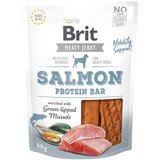 Brit Care Jerky losos Protein Bar - Varčno pakiranje: 3 x 80 g | shoptok.hr