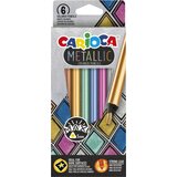 Carioca Metallic Maxi Pencils - 6 kos. | Shoptok.si