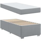 vidaXL Konstrukcija postelje Drugo Svetlo siva 100 x 200 cm blago | Shoptok.si