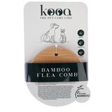 kooa češalj protiv buha od bambusa - D 10 x Š 6,7 x V 1 cm | shoptok.hr