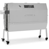 Klarstein Sauenland Pro XL, roštilj za prasce, rotirajući ražanj, 15 W, 4 kotača, nehrđajući čelik | shoptok.hr