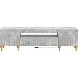  LED TV kabinet Betonska siva Konstruirano drvo | shoptok.hr