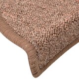 vidaXL Preproge za stopnice 15 kosov rjave 56x17x3 cm | Shoptok.si