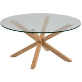 Actona Kavna mizica s steklenim vrhom Heaven, ⌀ 82 cm Cene