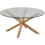 stolić sa staklenom pločom Heaven, ⌀ 82 cm