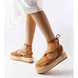 D/CEO Women's red espadrilles Big Star HH274494 Cijene