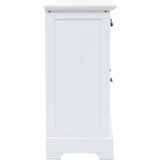 vidaXL Komoda s 3 vrata od MDF-a i borovine 105 x 35 x 77,5 cm | shoptok.hr