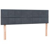  Krevet s oprugama i madracem tamnosivi 160x210 cm baršunasti | shoptok.hr