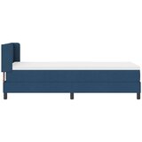 Krevet s opruga kutije s uzglavljem Plava 200 x 80 cm tkanina | Eponuda.com