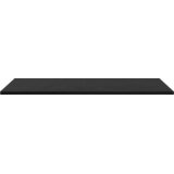Police za knjige 4 pcs Crna 80 x 40 x 1,5 cm Konstruirano drvo | shoptok.hr