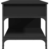  Stolić za kavu crni 100 x 50 x 50 cm konstruirano drvo i metal | shoptok.hr