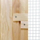 vidaXL Hiša za kokoši Rjava 225 x 60 x 89 cm | Shoptok.si