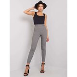 Fashion Hunters Grey leggings with patterns by Briseida RUE PARIS | Eponuda.ba