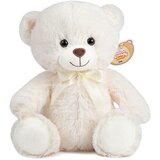 Plišani medo Cuddly Bear – nježna plišana igračka za bebe i djecu Krem | shoptok.hr