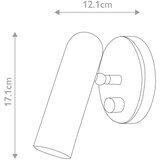 Hinkley HK-DAX1-HB - LED prigušiva. zidna svetiljka DAX LED/9W/230V 3000K zlatna | Eponuda.com