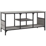 vidaXL TV omarica siva sonoma 100x35x45 cm inženirski les in železo | Shoptok.si