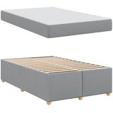  Krevetna konstrukcija Svijetlo siva 120 x 190 cm tkanina | shoptok.hr