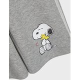 Sinsay Wide leg hlače s dodatkom viskoze i čipkom sa strane Snoopy | shoptok.hr