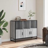  Komoda Siva Sonoma 100x35x76 cm Konstruirano drvo | shoptok.hr
