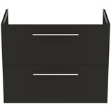 Ideal Standard antracitno siva stenska omarica za pod umivalnik 80x63 cm i.life a | Shoptok.si