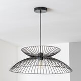  Brilagi - LED luster na sajli CERIA WIRE 1xE27/40W/230V prečnika 60 cm, crne boje | Eponuda.com