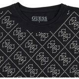 Guess Majica J5YI37 K6YW4 Črna Regular Fit | Shoptok.si
