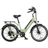 ESKUTE Mestno električno kolo C100 Step-Through, 250W 36V 10,4Ah, 25km/H - zeleno, (21960412) | Shoptok.si
