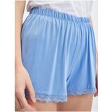 Orsay Light blue women's shorts with lace - Women's | shoptok.hr