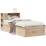 Maison Chic Postelja za odrasle - Posteljni Okvir brez vzmetnice 90x200 cm trdna borovina, (22082152) Cene