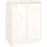Maison Chic Omarica za obutev - Kopa za čevlje bela 60x35x80 cm trdna borovina, (21777524) Cene