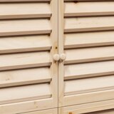  Vrtna Šupa Prirodna 106 x 56 x 176,5 cm Čvrsto drvo jele | shoptok.hr