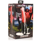 Creature Cocks XR Brands - Centaur Explosion Squirting Silicone Dildo - Black/Red | shoptok.hr