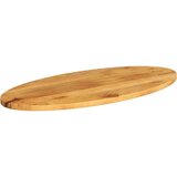 Stolna Mizna plošča 140x50x3,8 cm ovalna trden mangov les, (21410678) | Shoptok.si