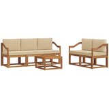  Set vanjskih sofa 6 kom. Prirodna i bež | shoptok.hr