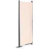 Multi Garden preklopni paravan za vrt i prostorije, 4-dijelni &amp;ndash; 167x216 cm, bež Slike