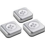 Müller Licht Majhna prenosna LED svetilka Müller 400136 srebrna 3 kosi, (20460403) | Shoptok.si